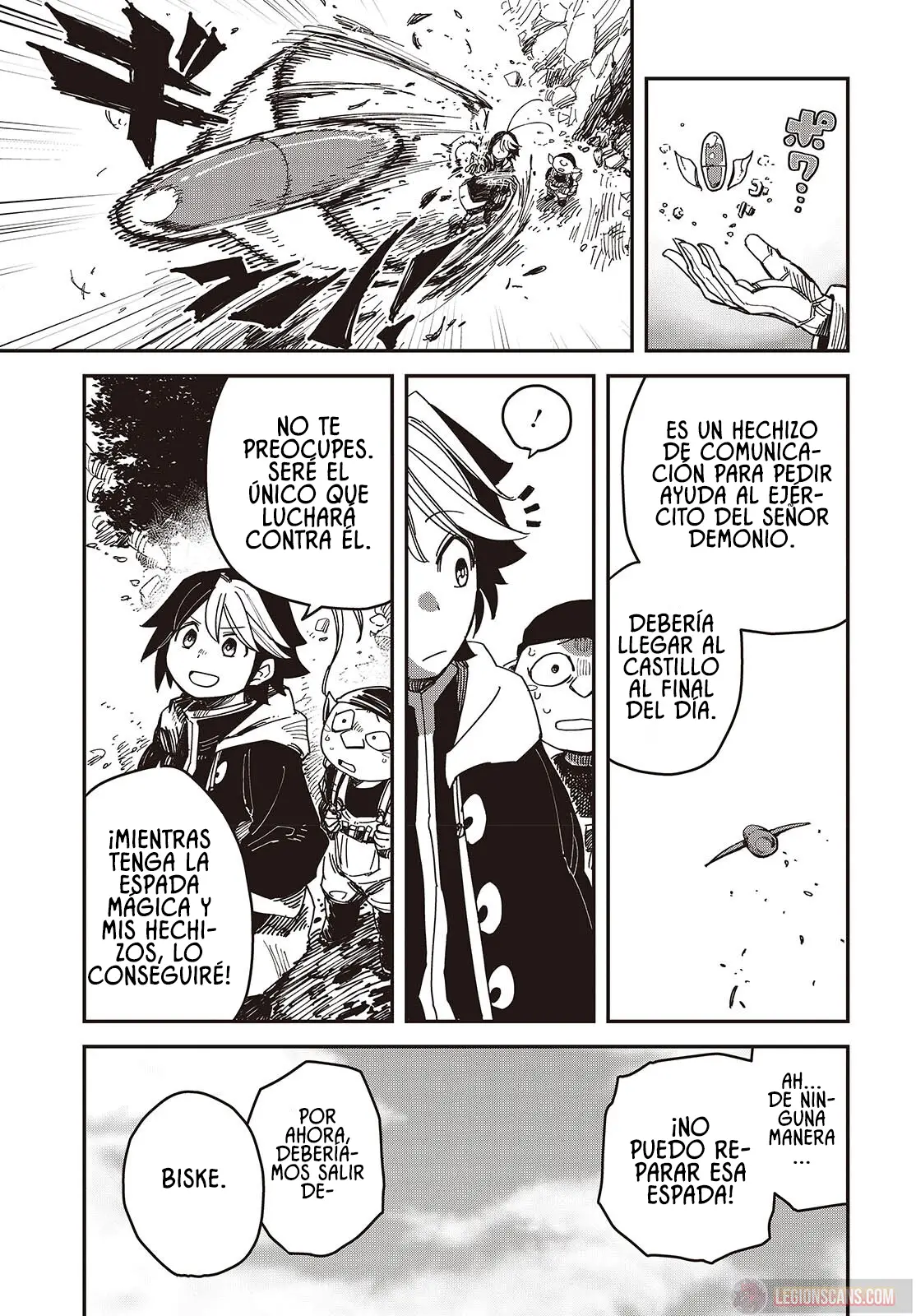 Read El hijo oculto del jefe final ES Manga Online