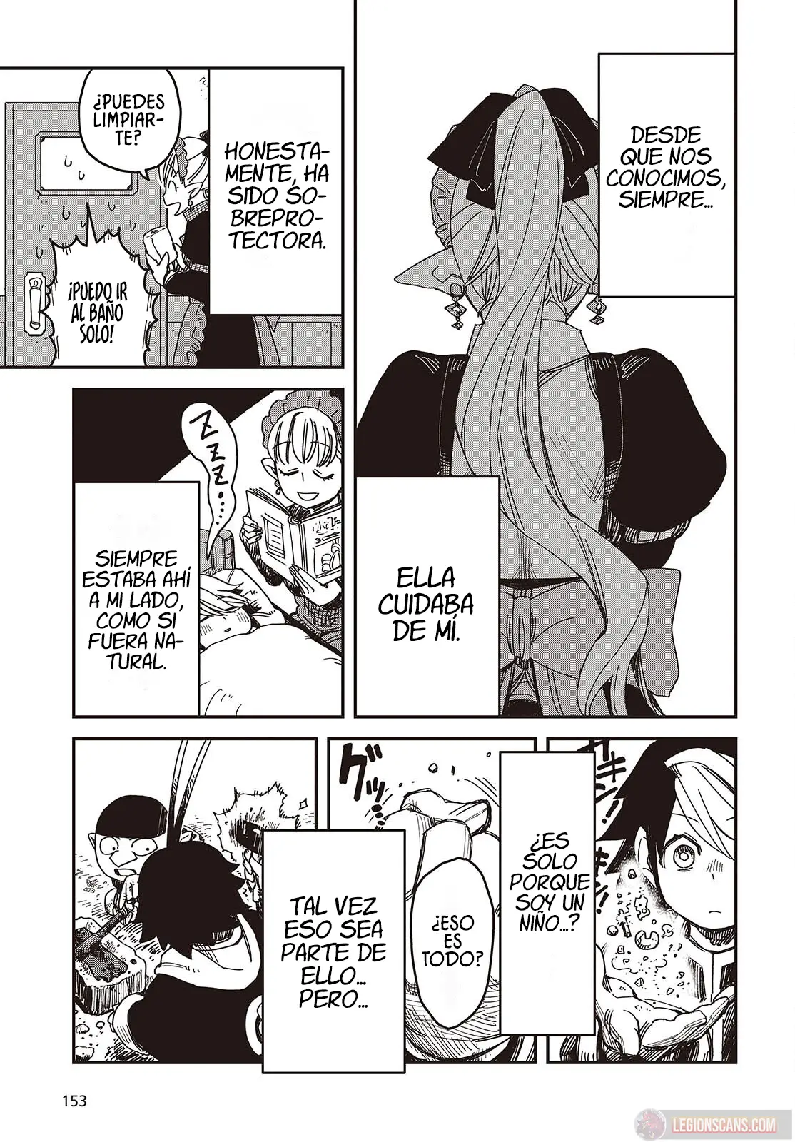 Read El hijo oculto del jefe final ES Manga Online