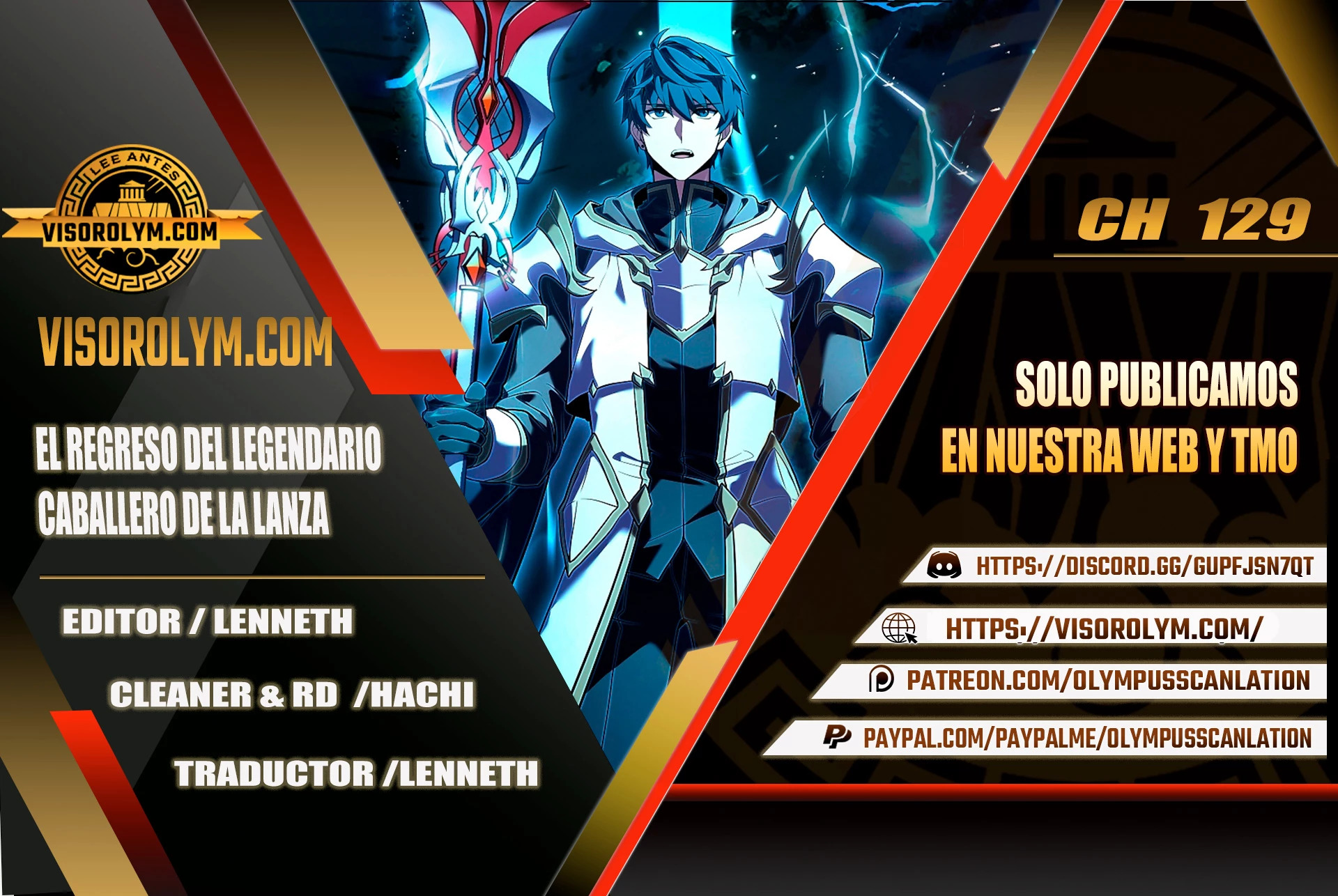 Read El retorno del legendario caballero de la lanza ES Manga Online