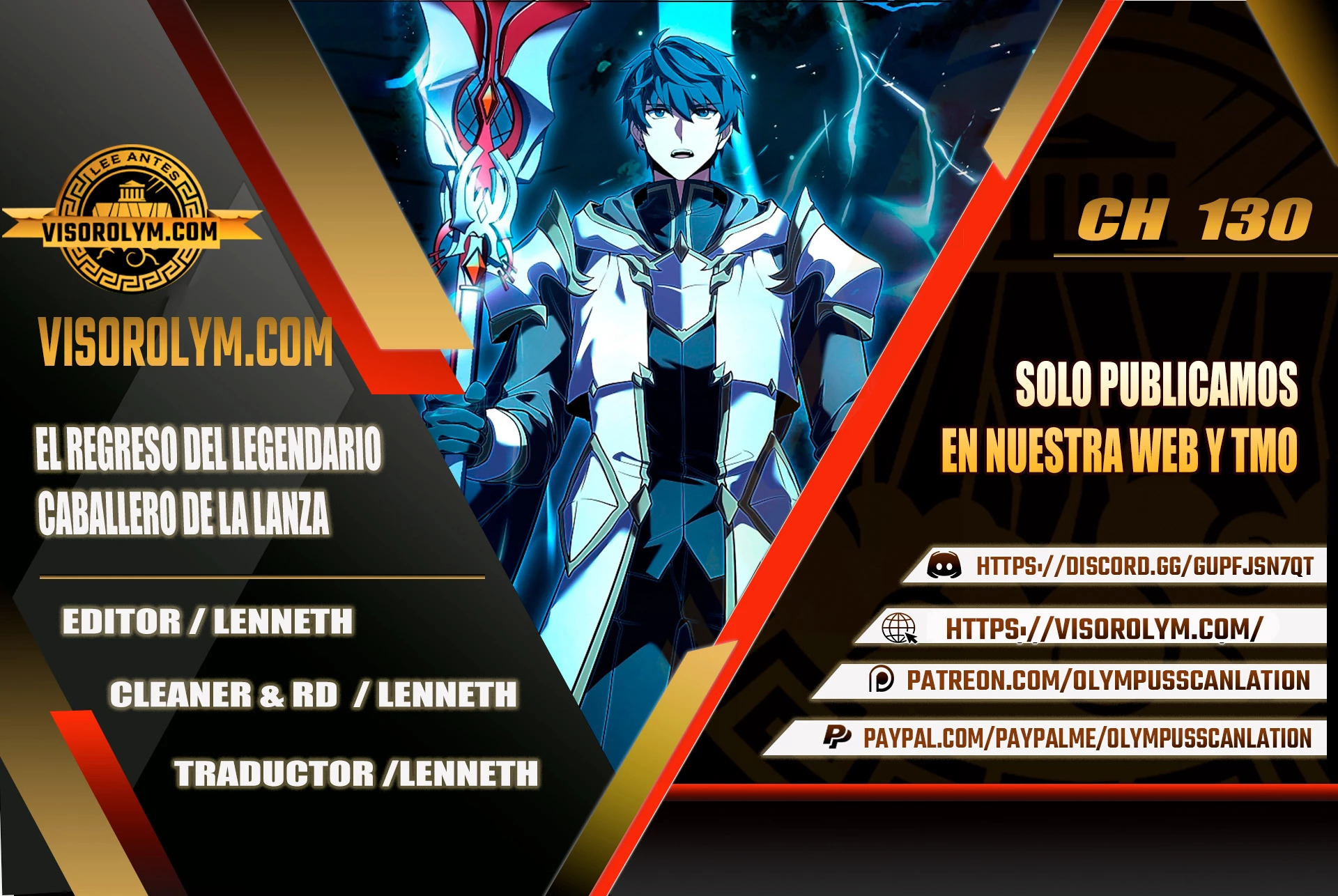 Read El retorno del legendario caballero de la lanza ES Manga Online