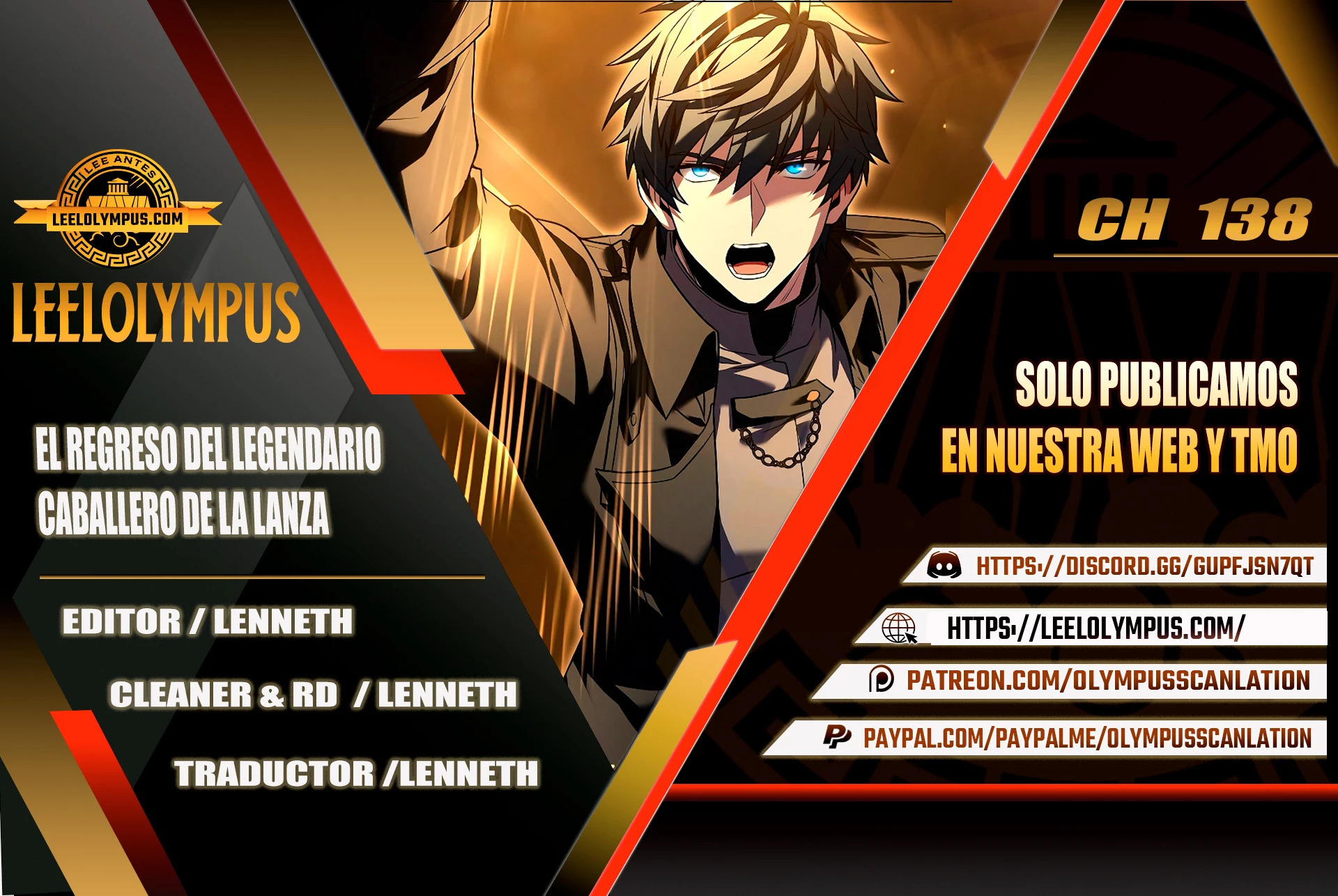 Read El retorno del legendario caballero de la lanza ES Manga Online
