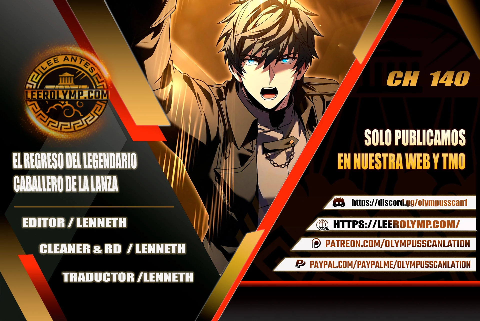 Read El retorno del legendario caballero de la lanza ES Manga Online