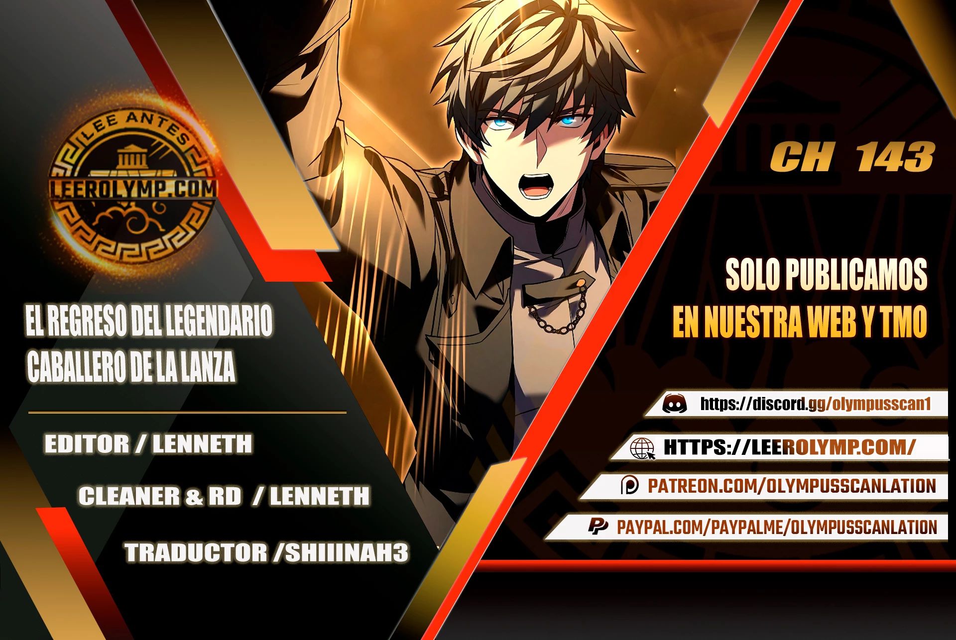 Read El retorno del legendario caballero de la lanza ES Manga Online