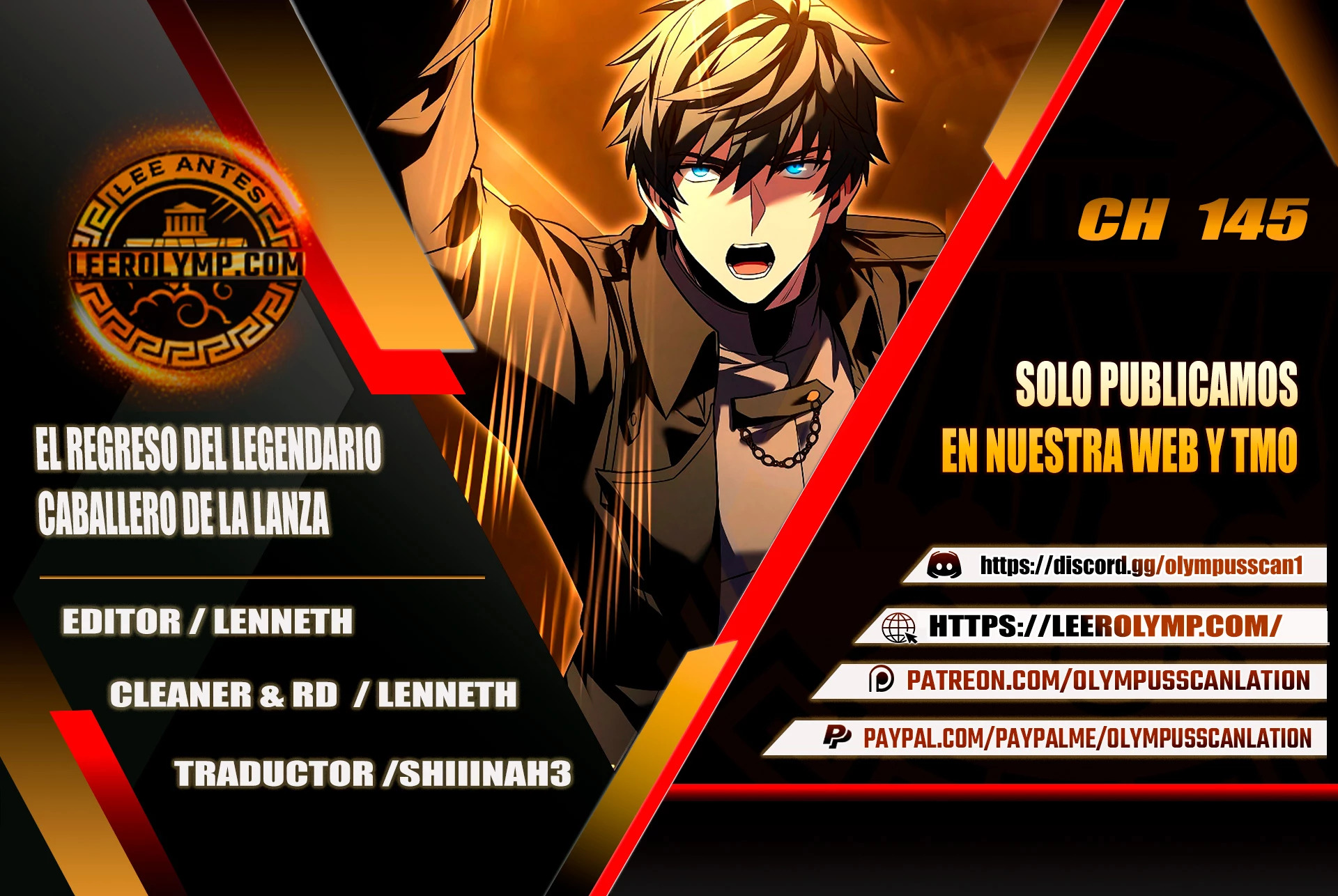 Read El retorno del legendario caballero de la lanza ES Manga Online
