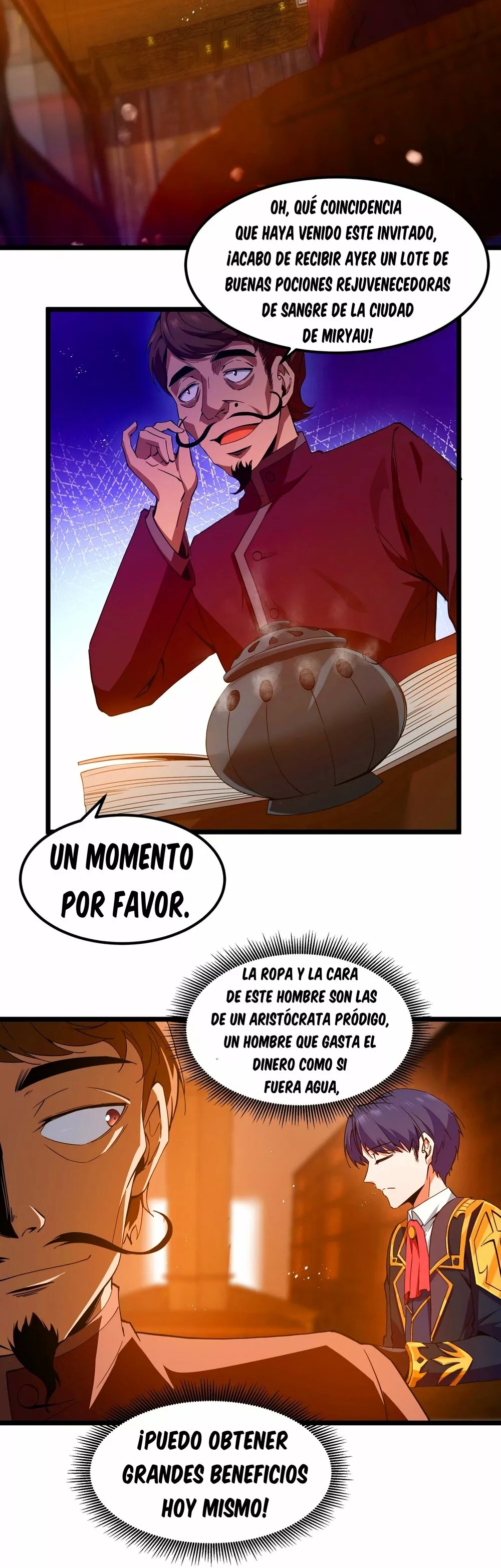 Read Este valiente es un supremacista del dinero ES Manga Online