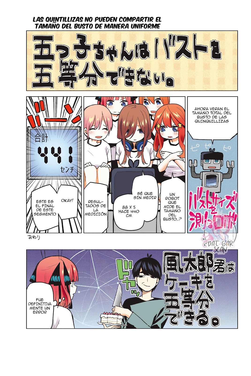 Read Go-Toubun No Hanayome ES Manga Online