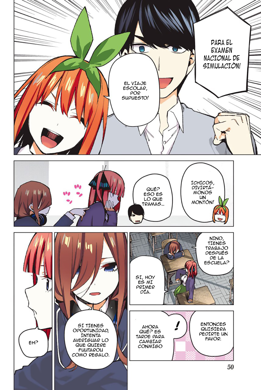 Read Go-Toubun No Hanayome ES Manga Online