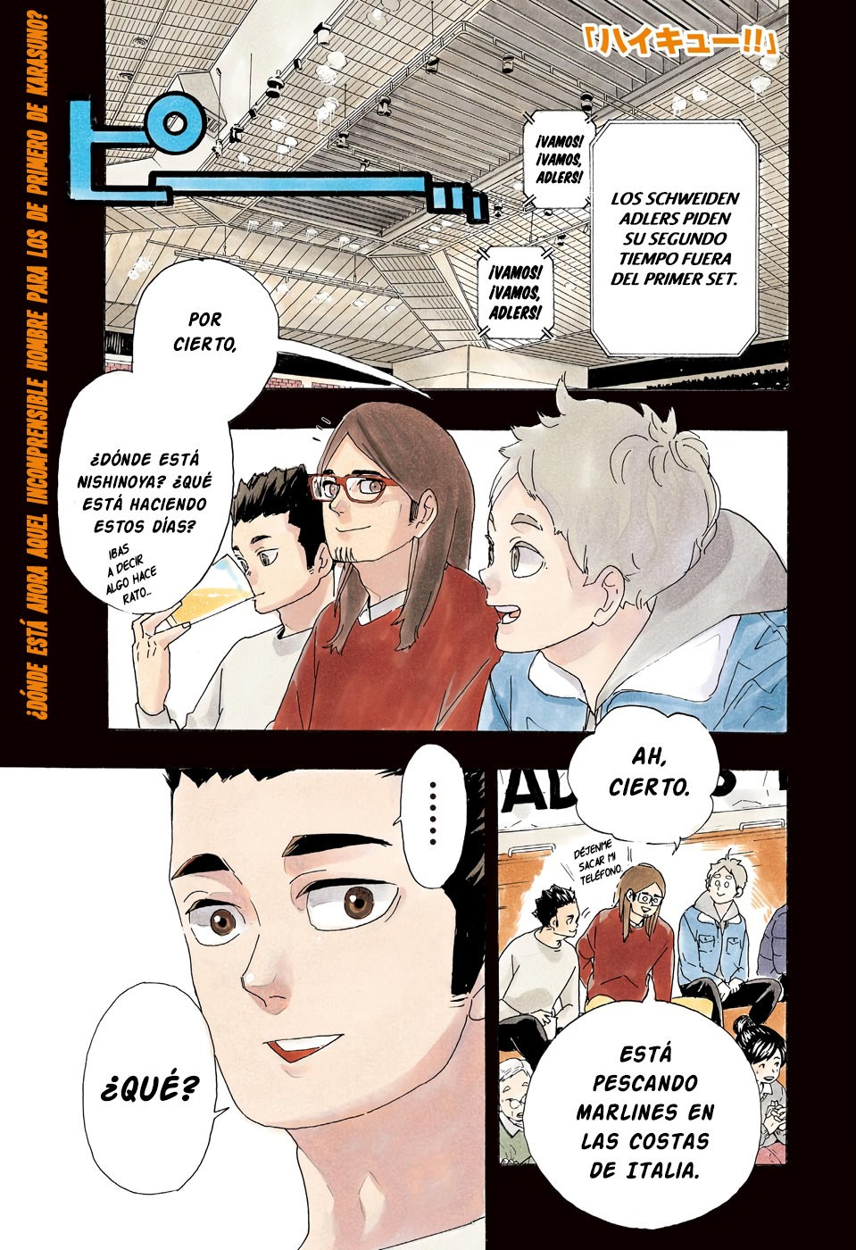 Read Haikyu!! ES Manga Online