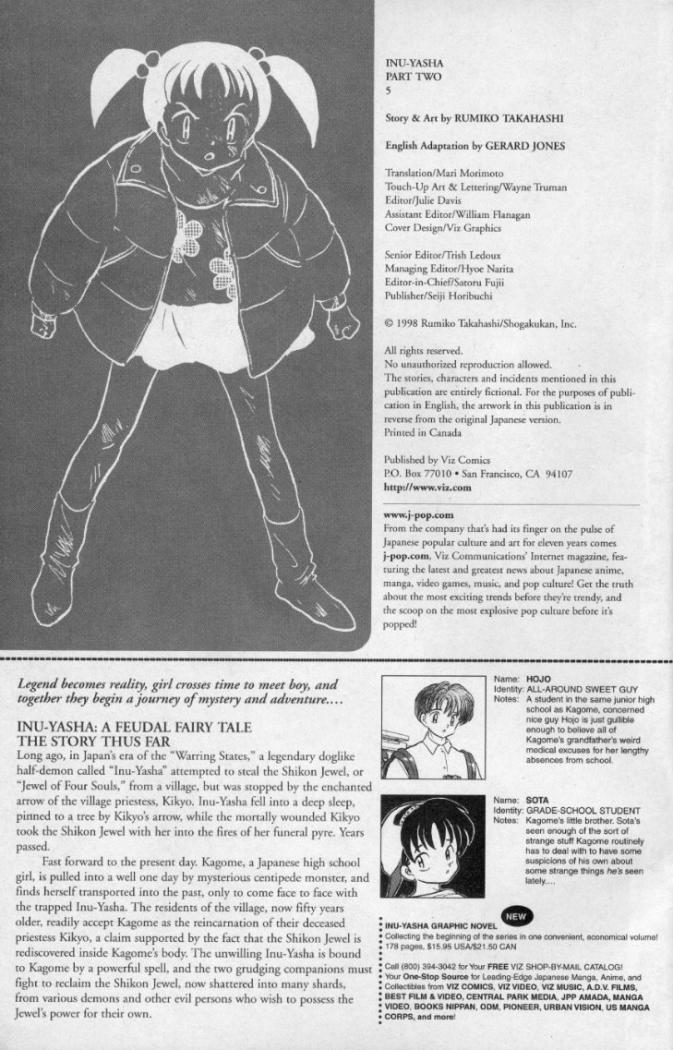 Read Inuyasha ES Manga Online