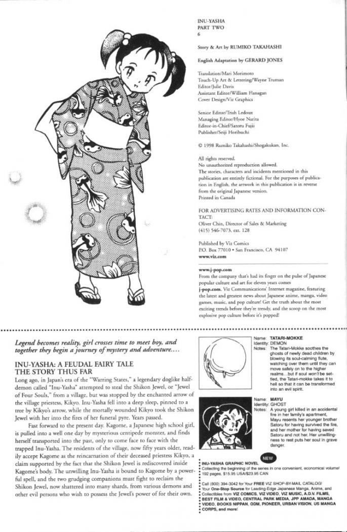 Read Inuyasha ES Manga Online