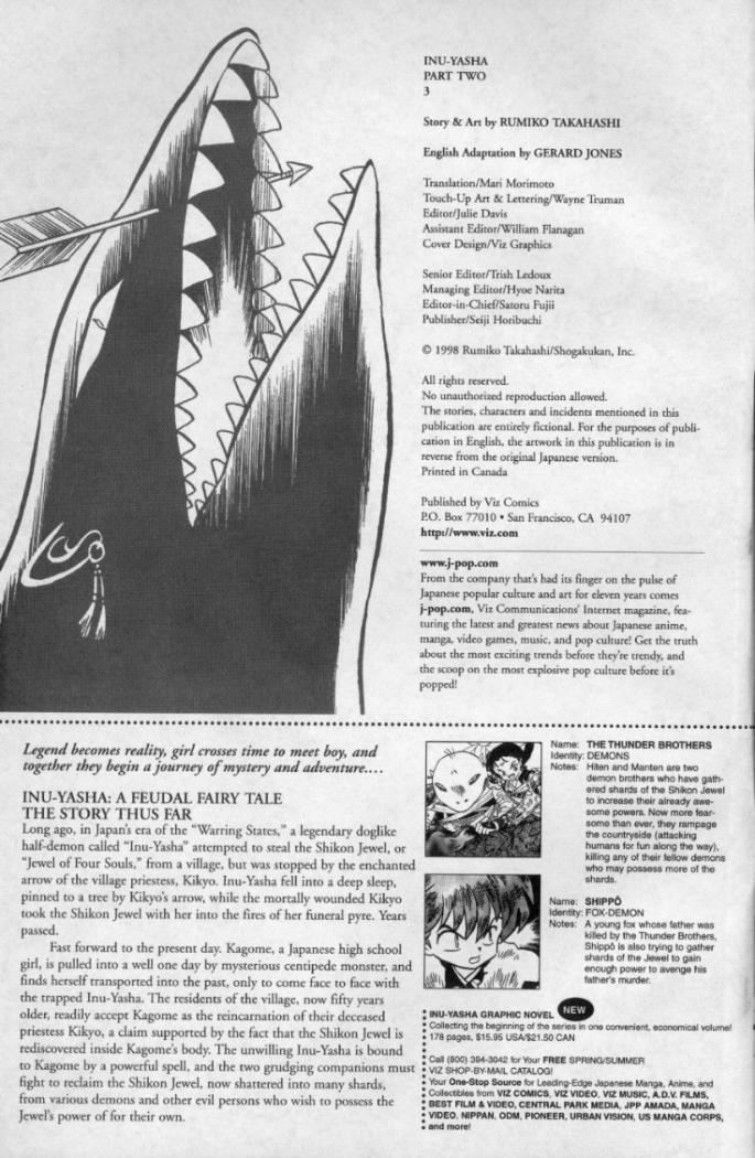 Read Inuyasha ES Manga Online