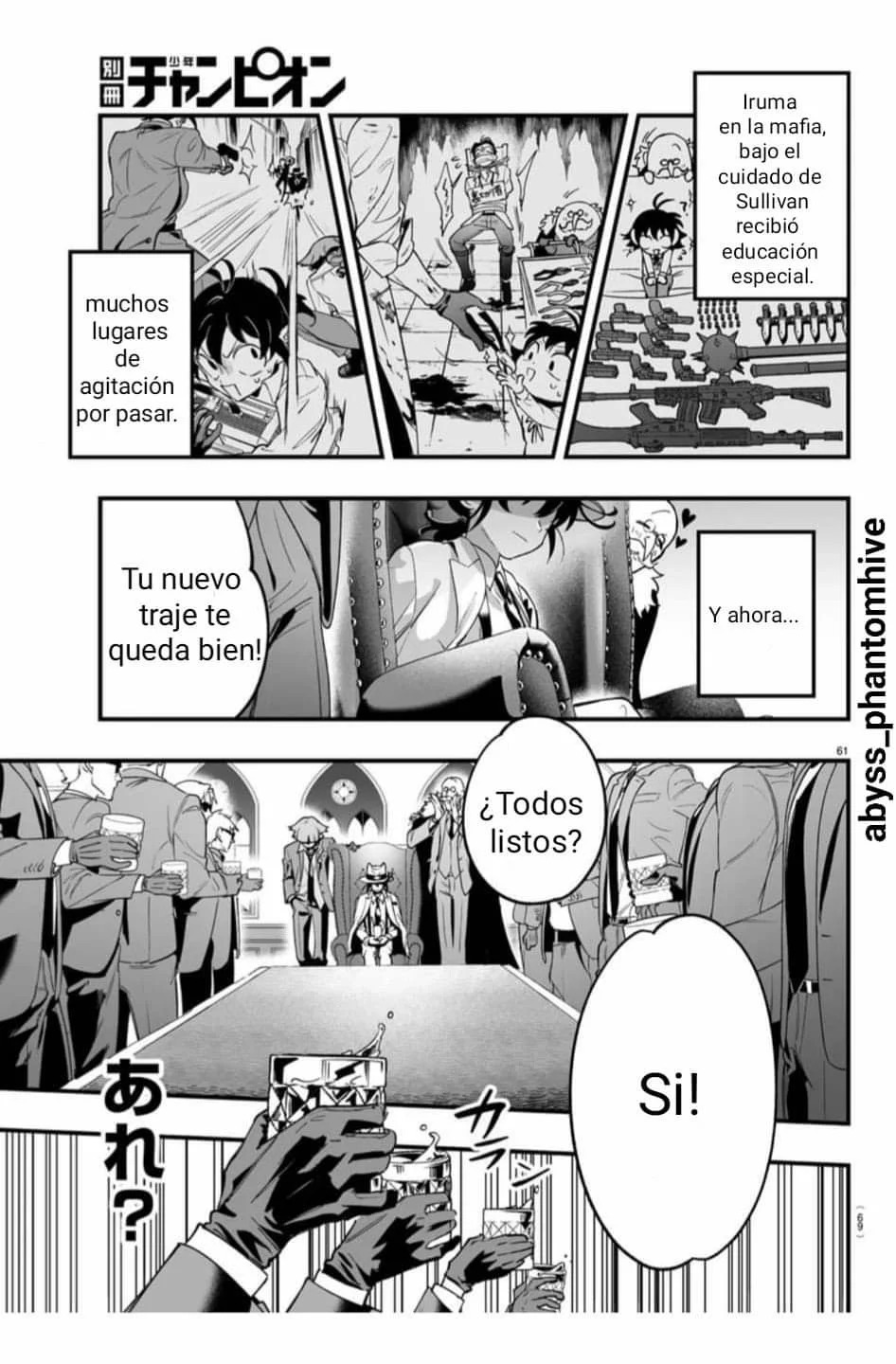 Read Iruma-kun_ if mafia ES Manga Online
