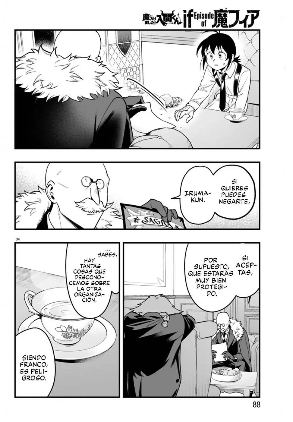 Read Iruma-kun_ if mafia ES Manga Online