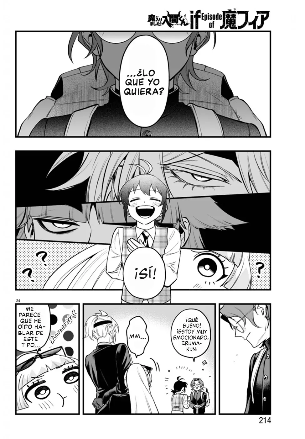 Read Iruma-kun_ if mafia ES Manga Online