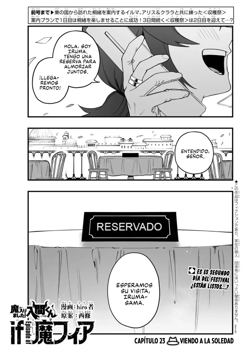 Read Iruma-kun_ if mafia ES Manga Online
