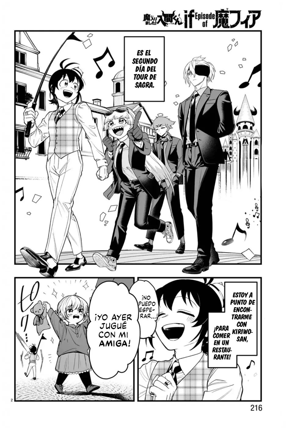 Read Iruma-kun_ if mafia ES Manga Online