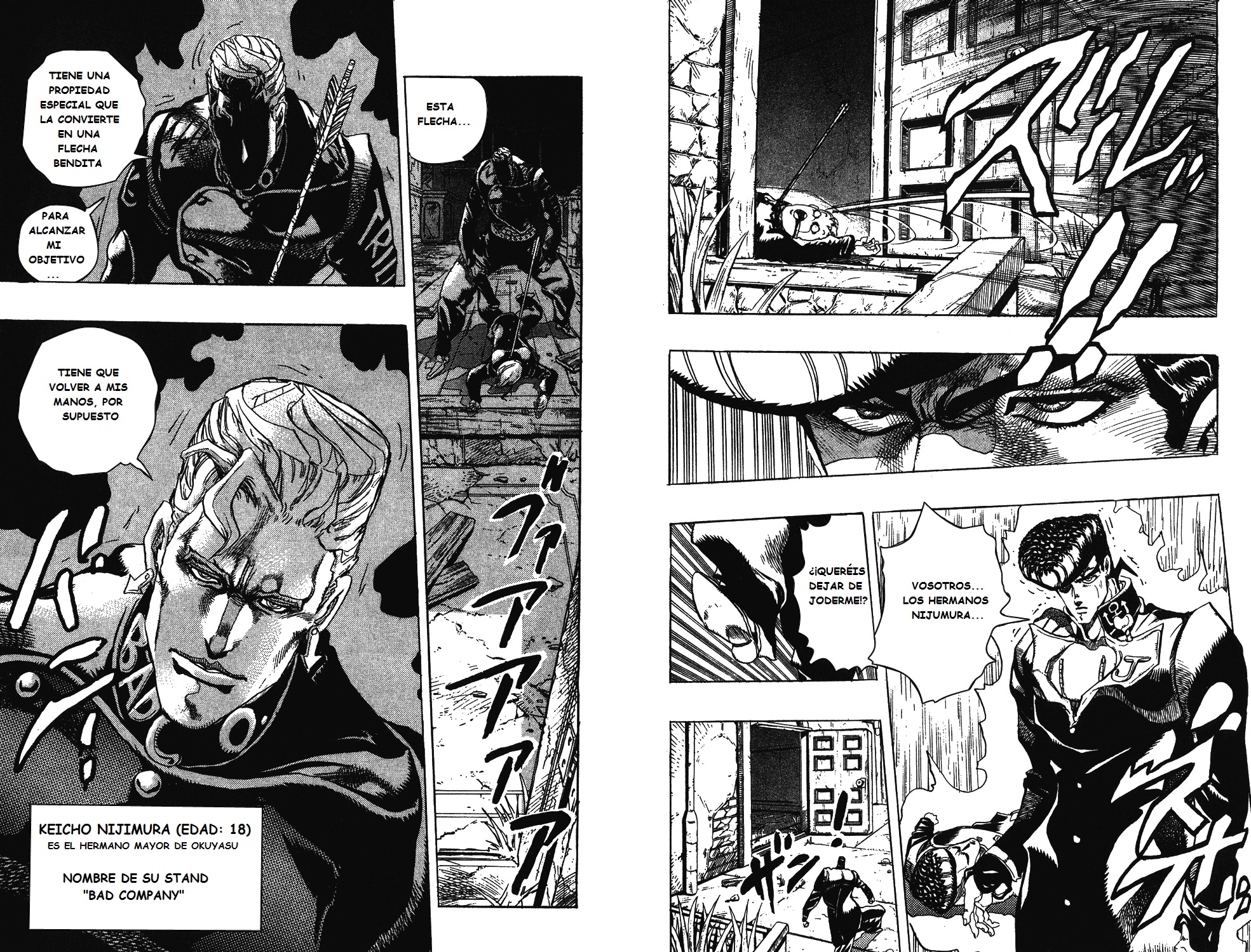 Read JoJo's Bizarre Adventure ES Manga Online