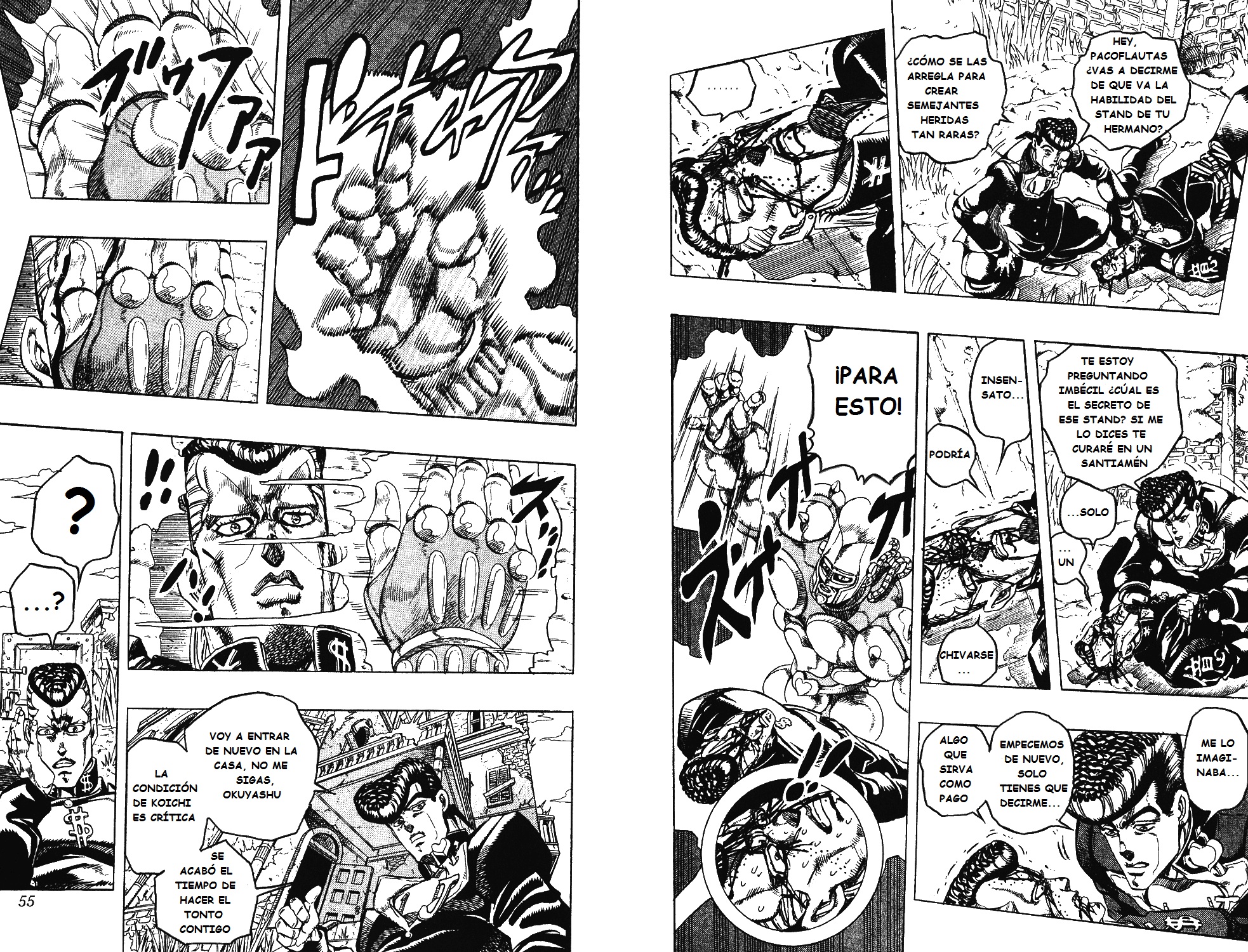 Read JoJo's Bizarre Adventure ES Manga Online