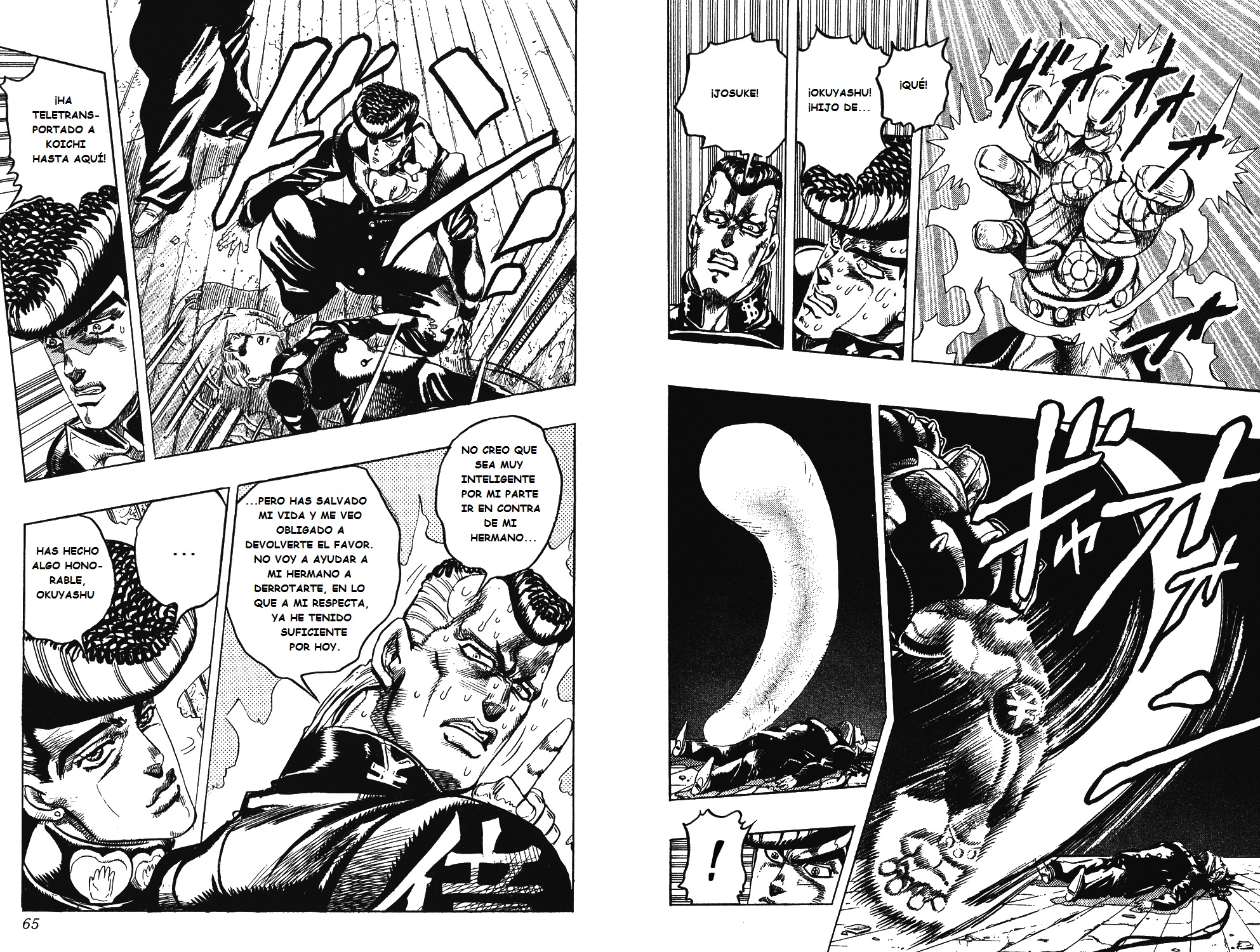 Read JoJo's Bizarre Adventure ES Manga Online