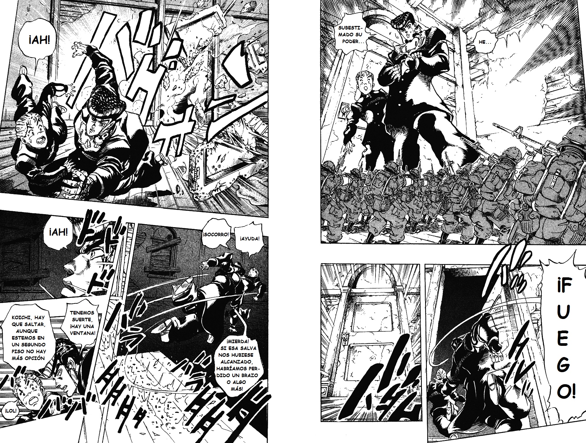 Read JoJo's Bizarre Adventure ES Manga Online
