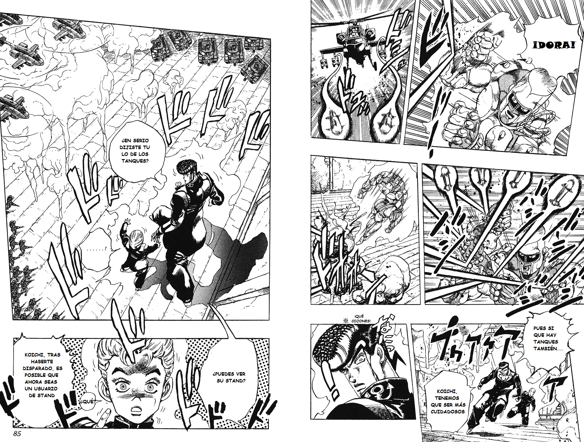 Read JoJo's Bizarre Adventure ES Manga Online