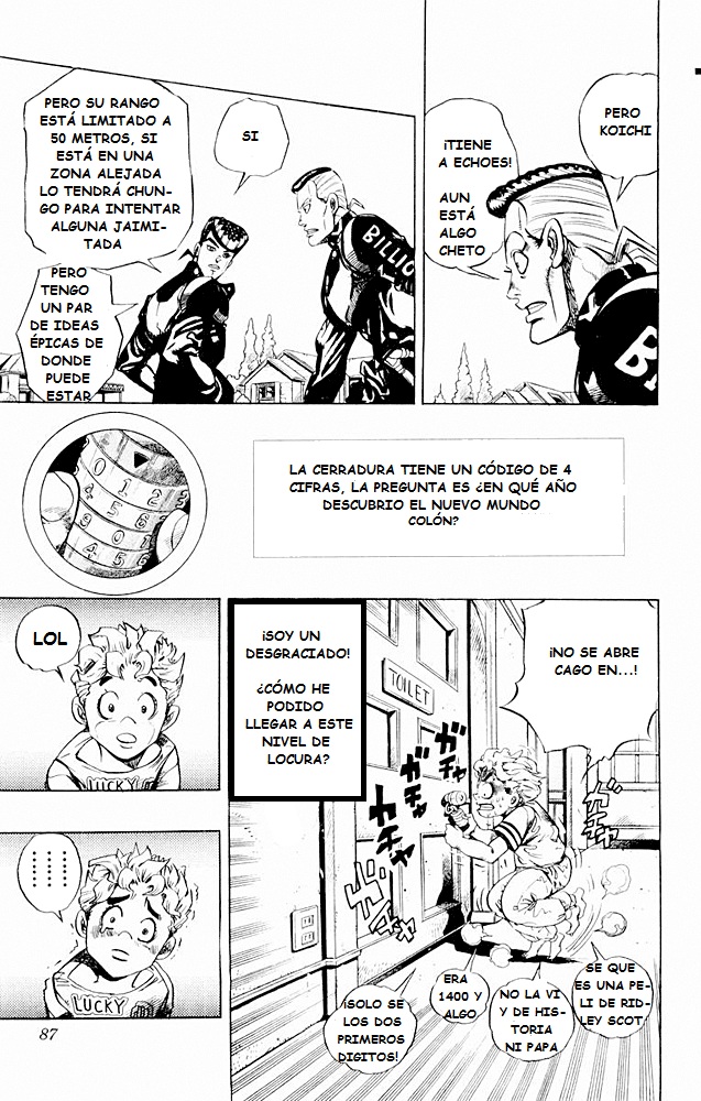 Read JoJo's Bizarre Adventure ES Manga Online