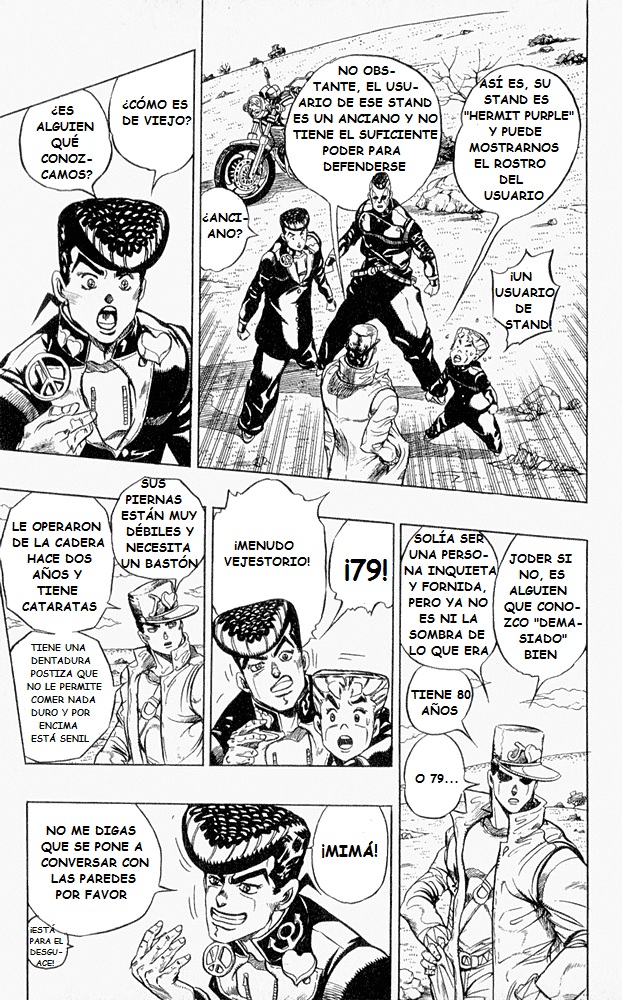 Read JoJo's Bizarre Adventure ES Manga Online