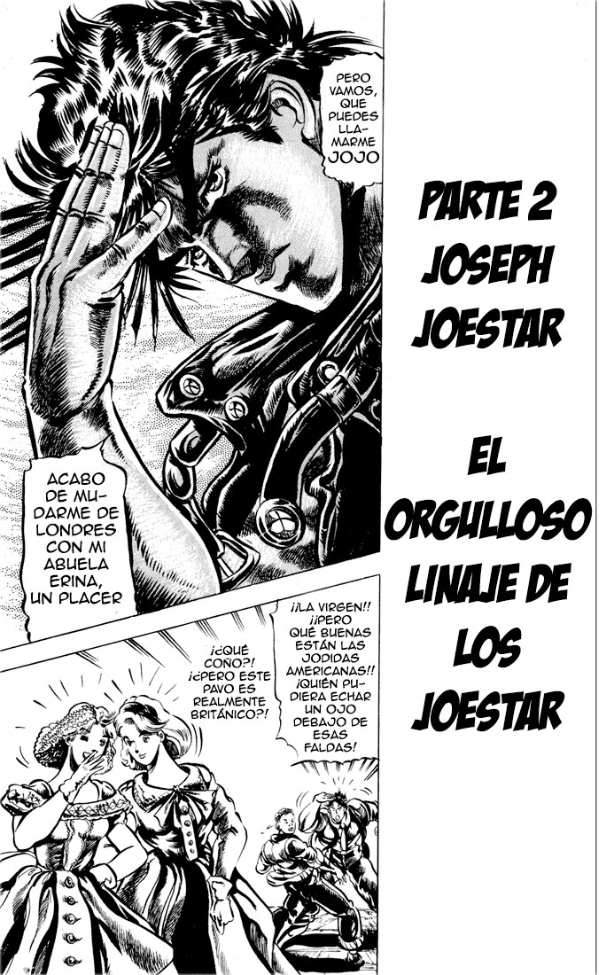 Read JoJo's Bizarre Adventure ES Manga Online