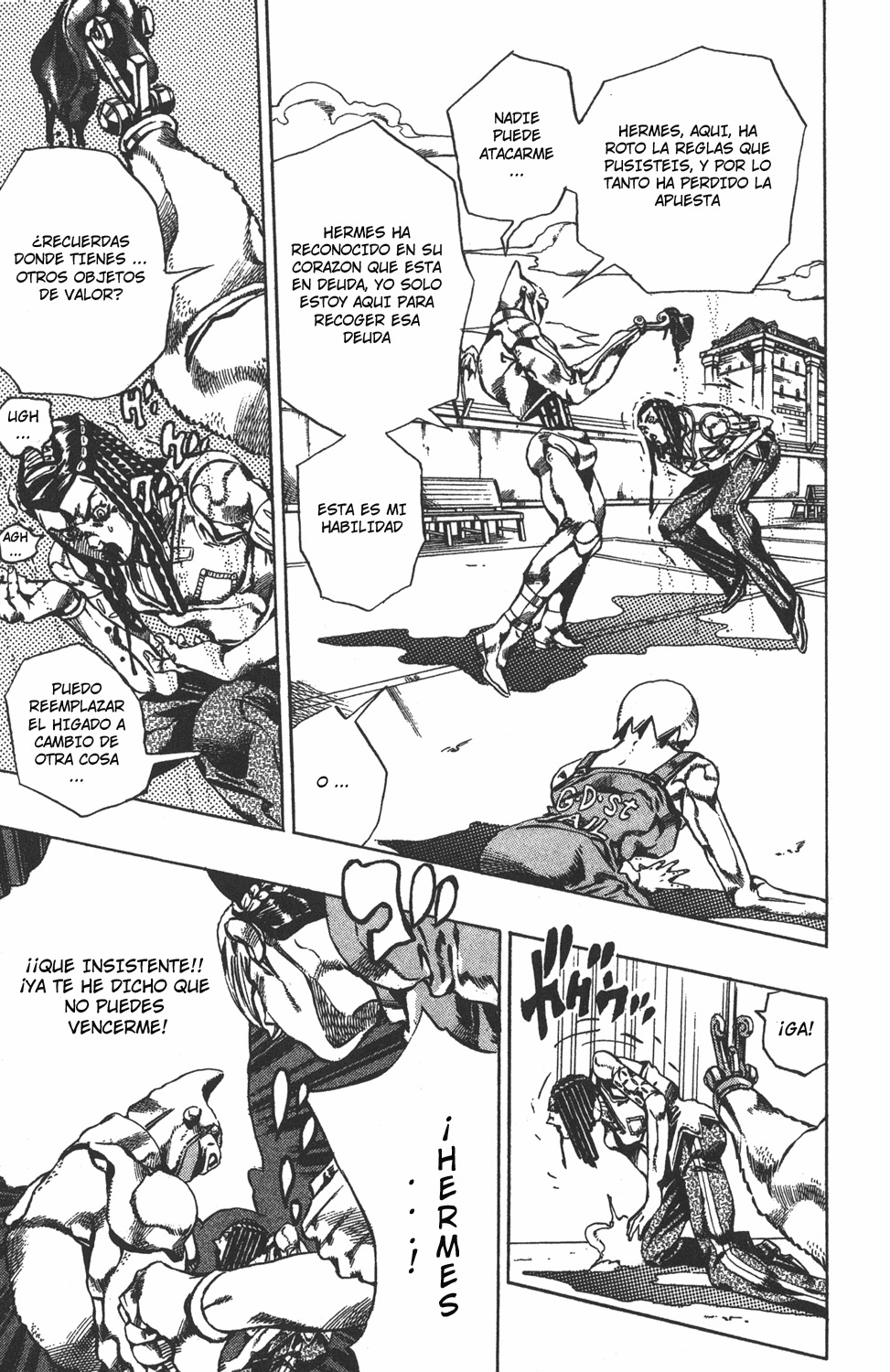 Read JoJo's Bizarre Adventure ES Manga Online