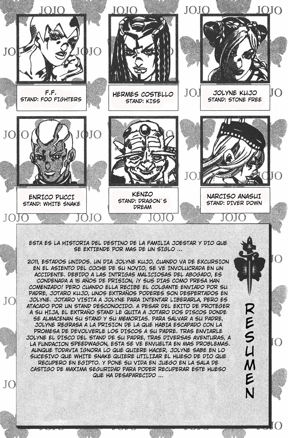 Read JoJo's Bizarre Adventure ES Manga Online