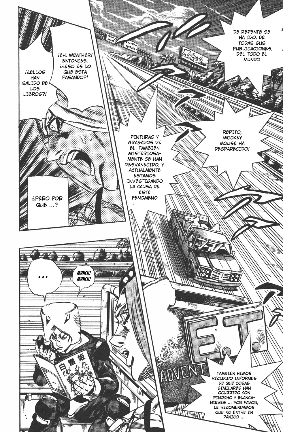 Read JoJo's Bizarre Adventure ES Manga Online