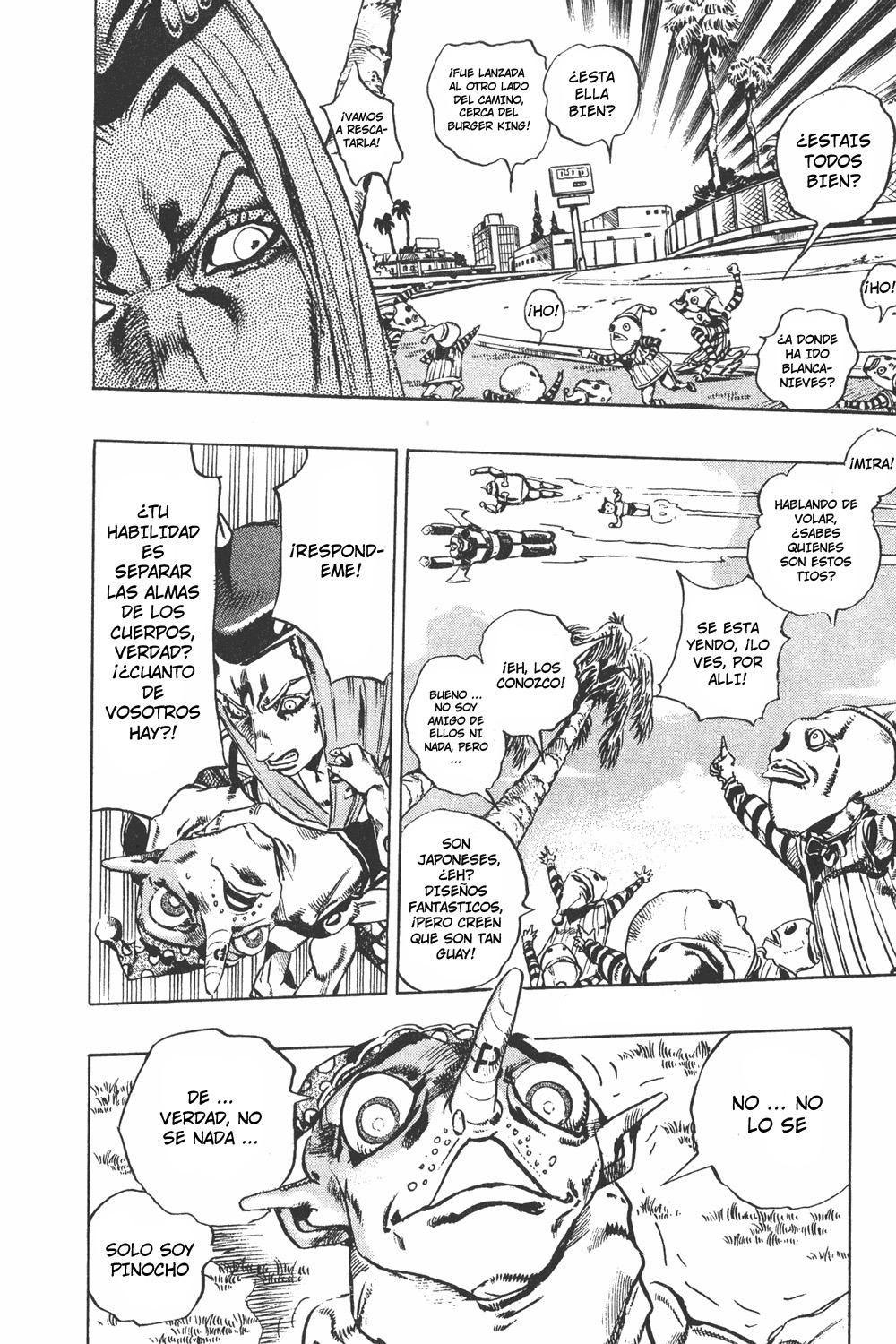 Read JoJo's Bizarre Adventure ES Manga Online