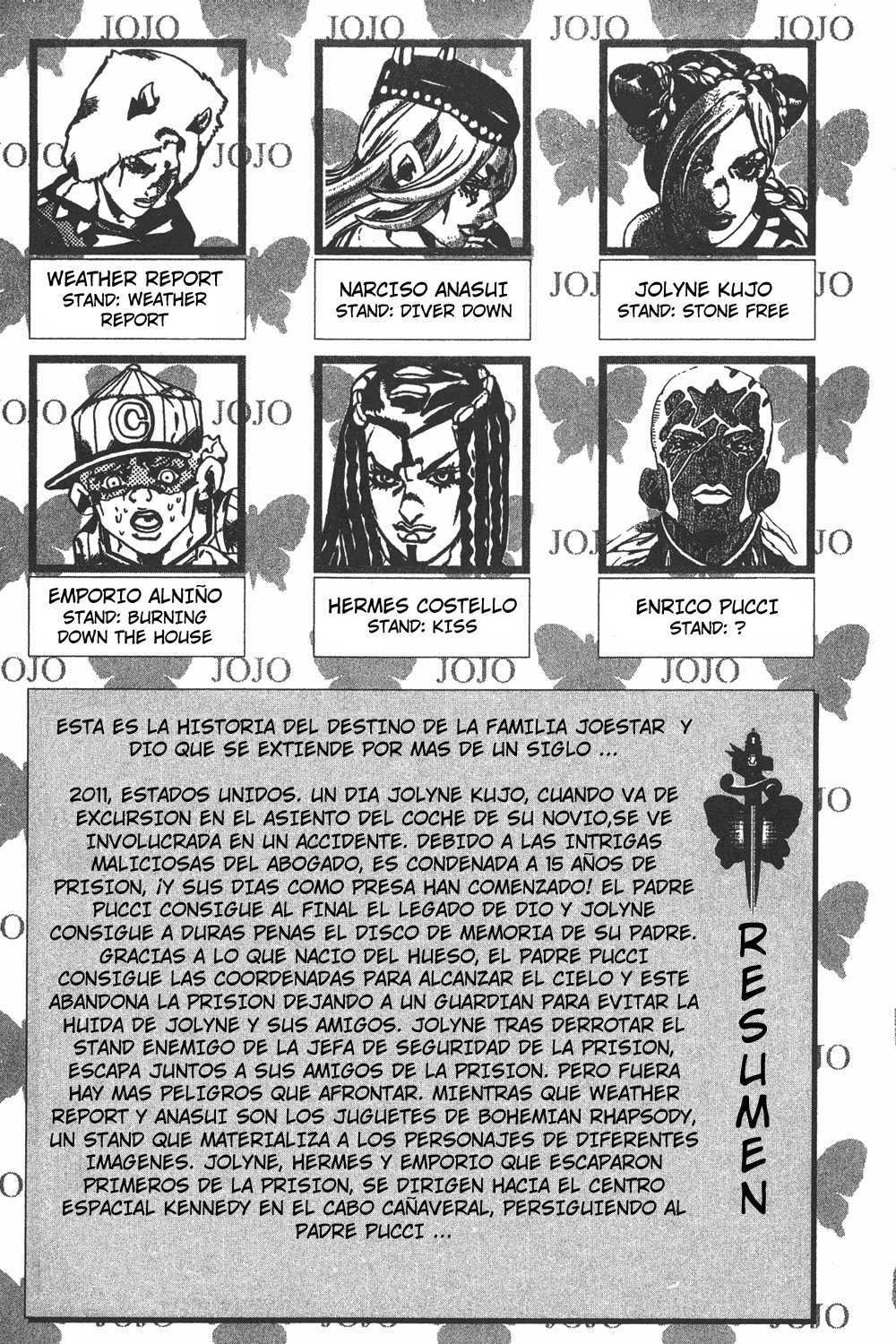 Read JoJo's Bizarre Adventure ES Manga Online