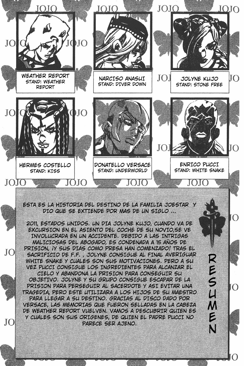Read JoJo's Bizarre Adventure ES Manga Online
