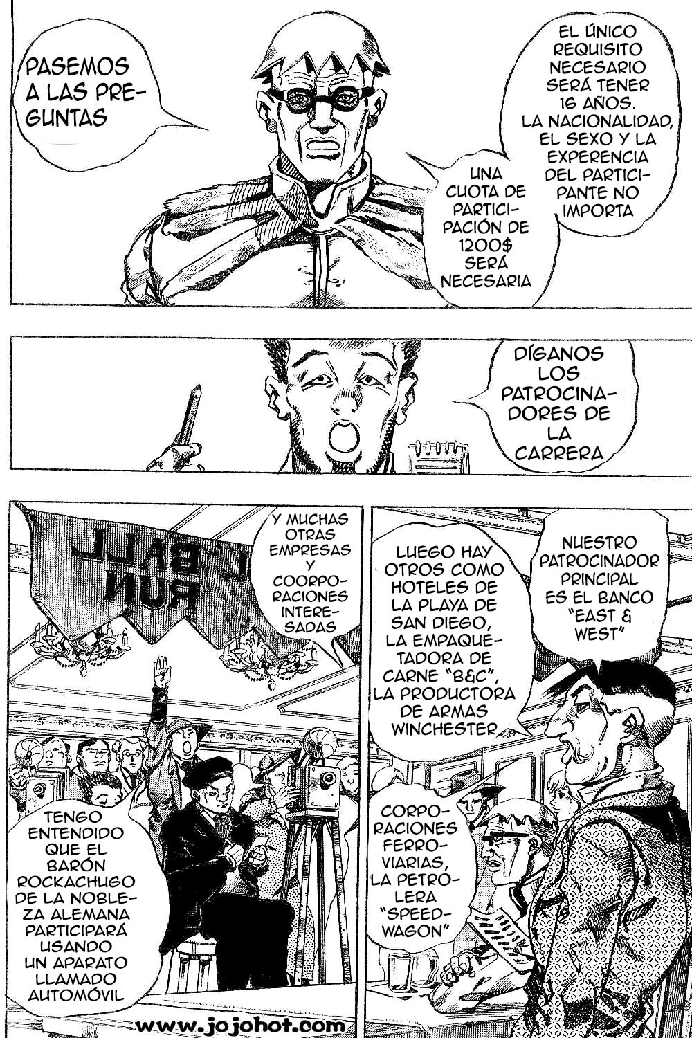 Read JoJo's Bizarre Adventure ES Manga Online