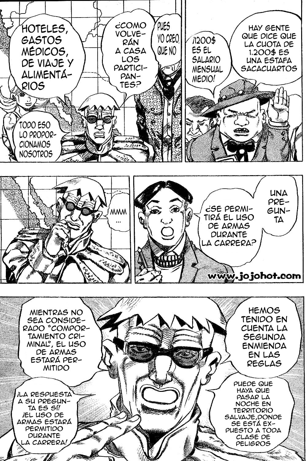 Read JoJo's Bizarre Adventure ES Manga Online