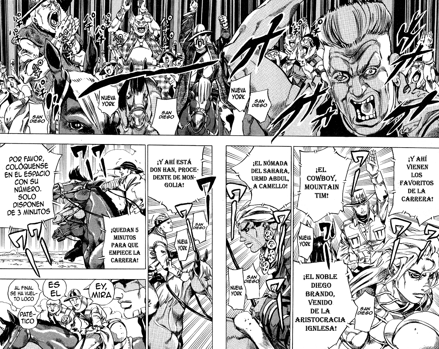 Read JoJo's Bizarre Adventure ES Manga Online