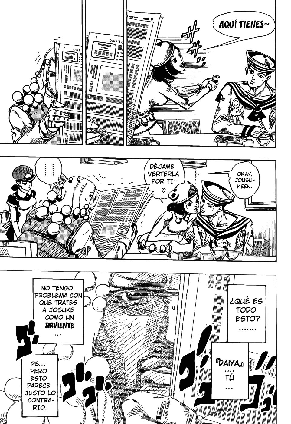 Read JoJo's Bizarre Adventure ES Manga Online