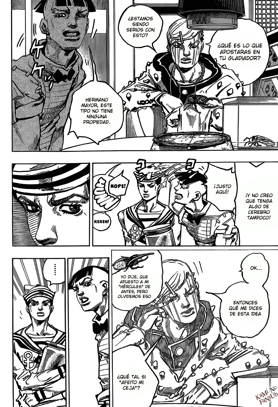 Read JoJo's Bizarre Adventure ES Manga Online