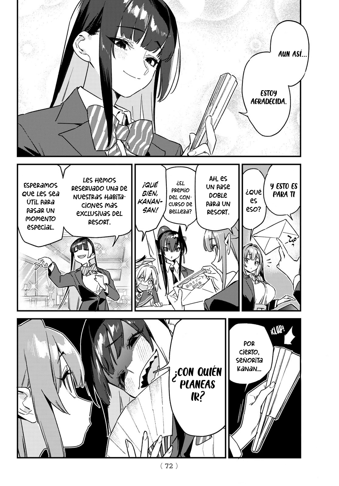 Read Kanan-sama wa Akumade Choroi ES Manga Online