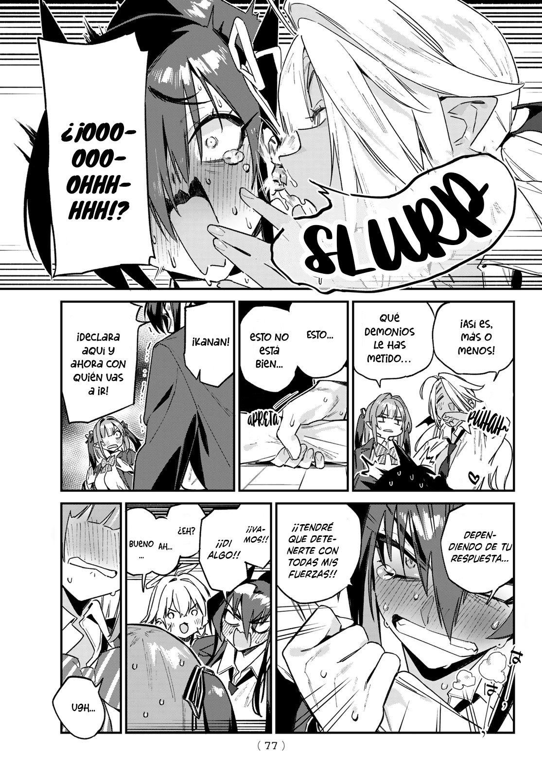 Read Kanan-sama wa Akumade Choroi ES Manga Online