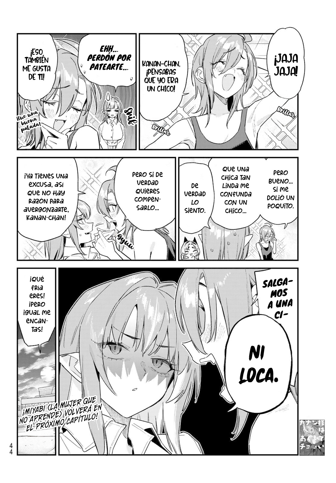 Read Kanan-sama wa Akumade Choroi ES Manga Online