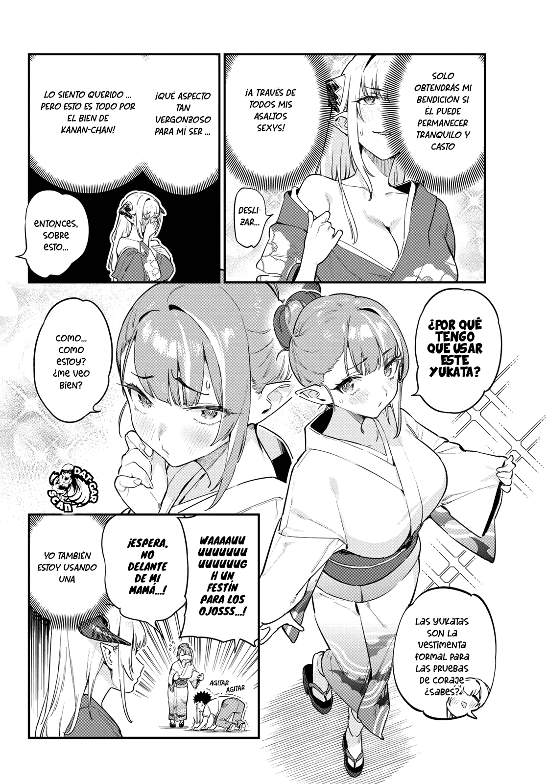 Read Kanan-sama wa Akumade Choroi ES Manga Online