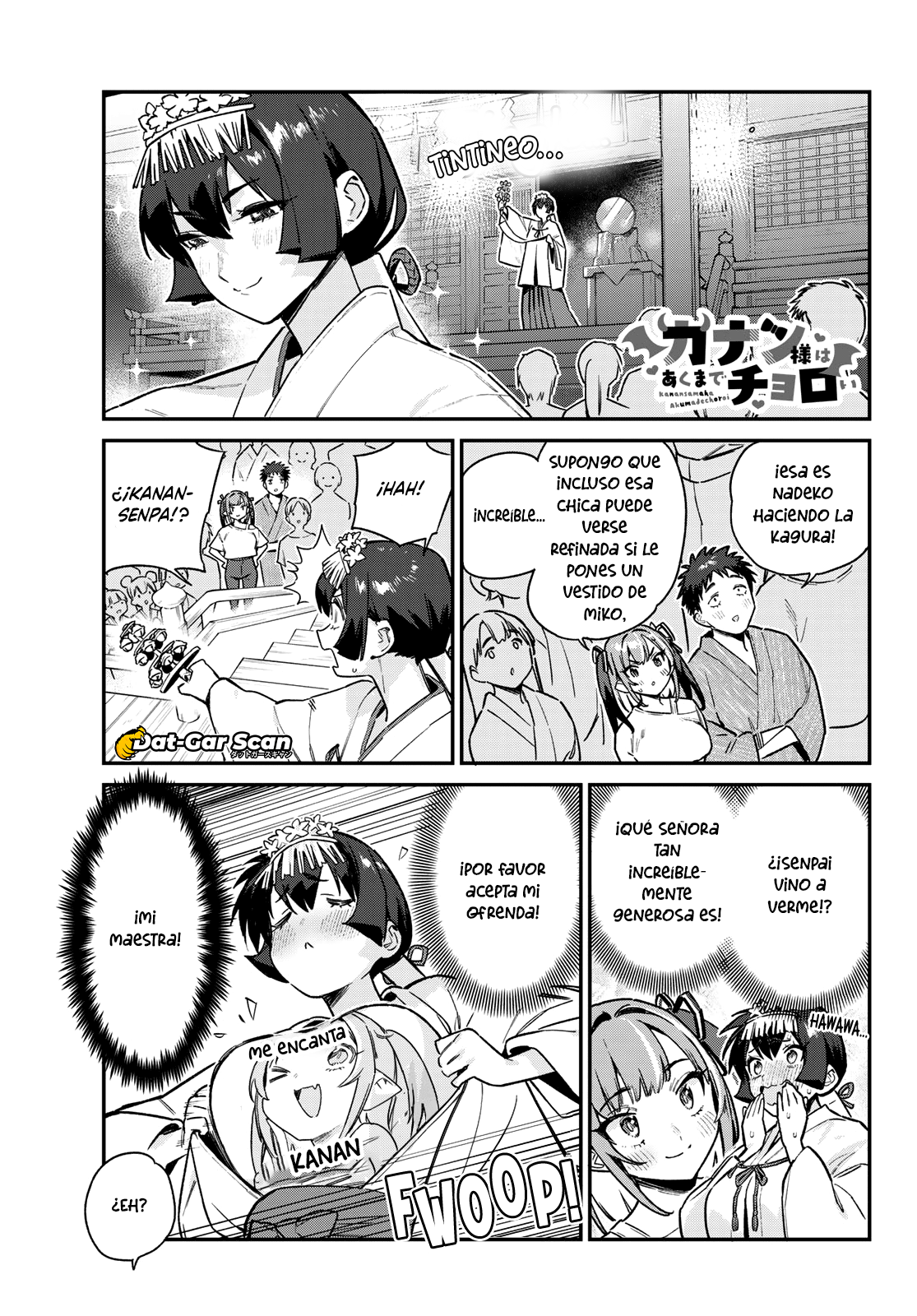 Read Kanan-sama wa Akumade Choroi ES Manga Online