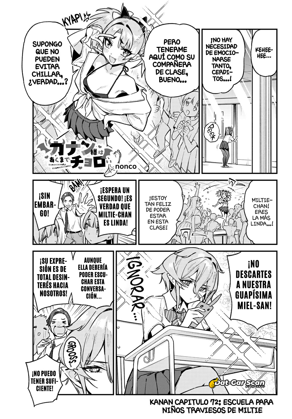 Read Kanan-sama wa Akumade Choroi ES Manga Online