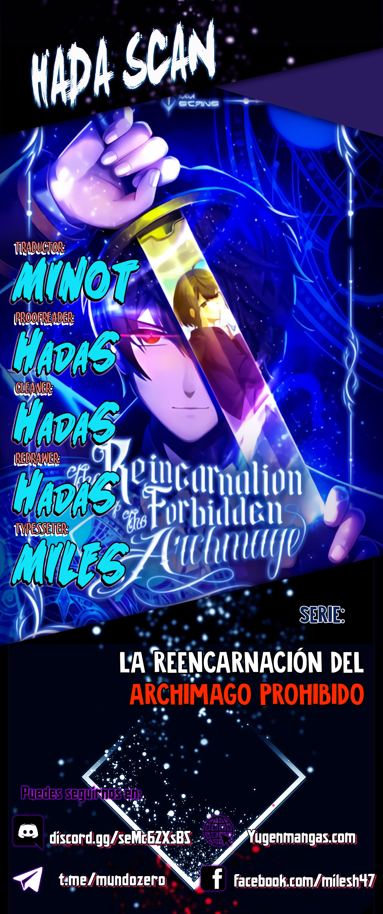 Read La reencarnación del archimago prohibido ES Manga Online