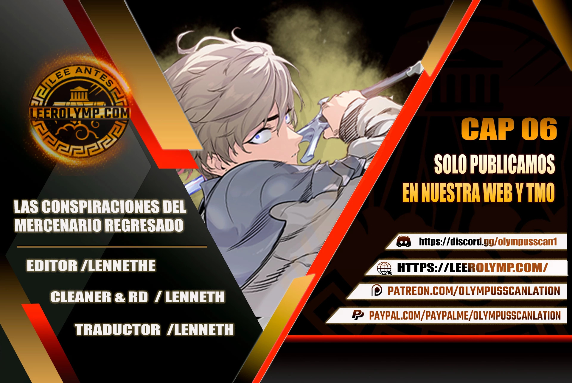 Read Las conspiraciones del mercenario regresado ES Manga Online