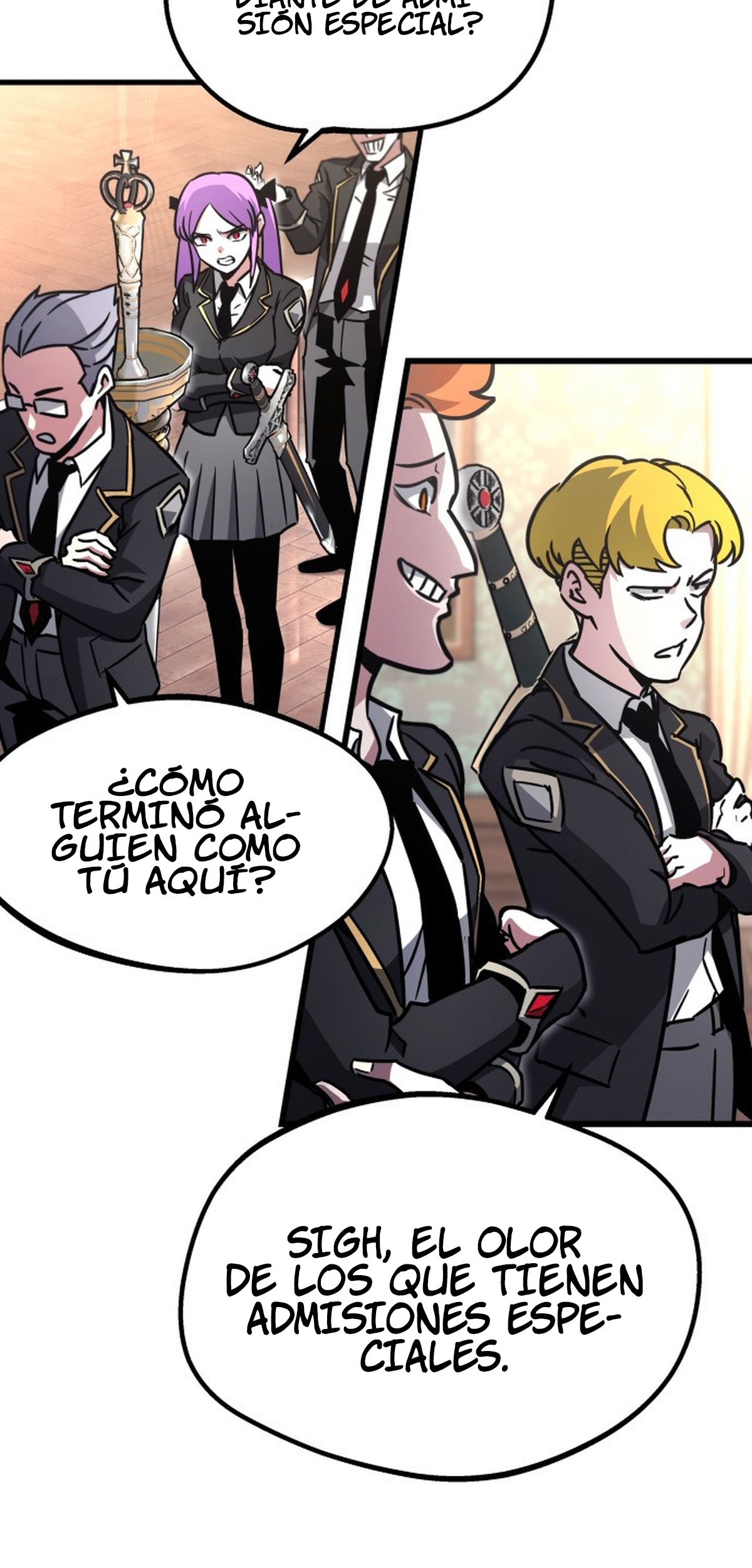 Read Me hice cargo de la Academia con un solo cuchillo de sashimi ES Manga Online