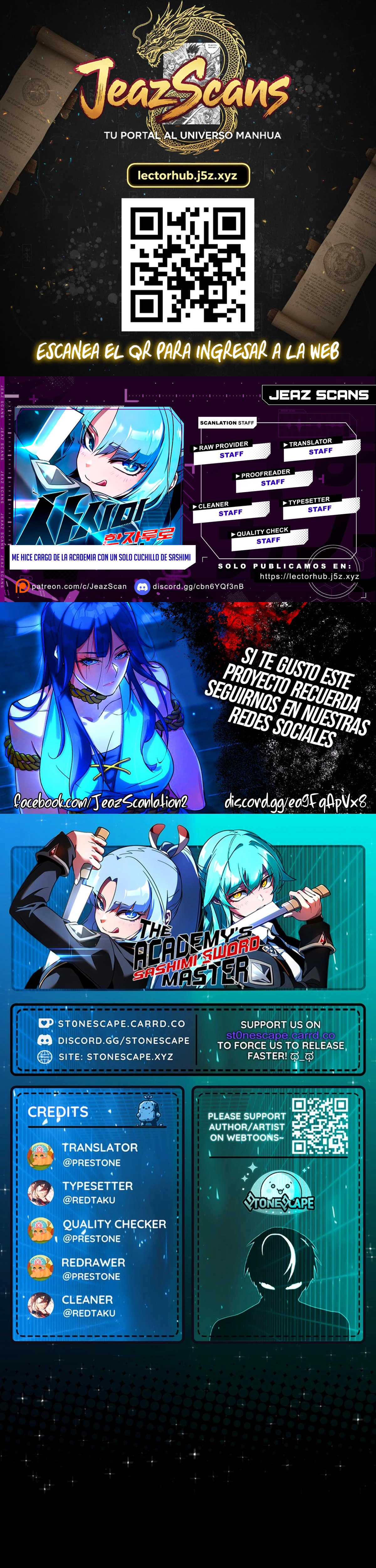 Read Me hice cargo de la Academia con un solo cuchillo de sashimi ES Manga Online