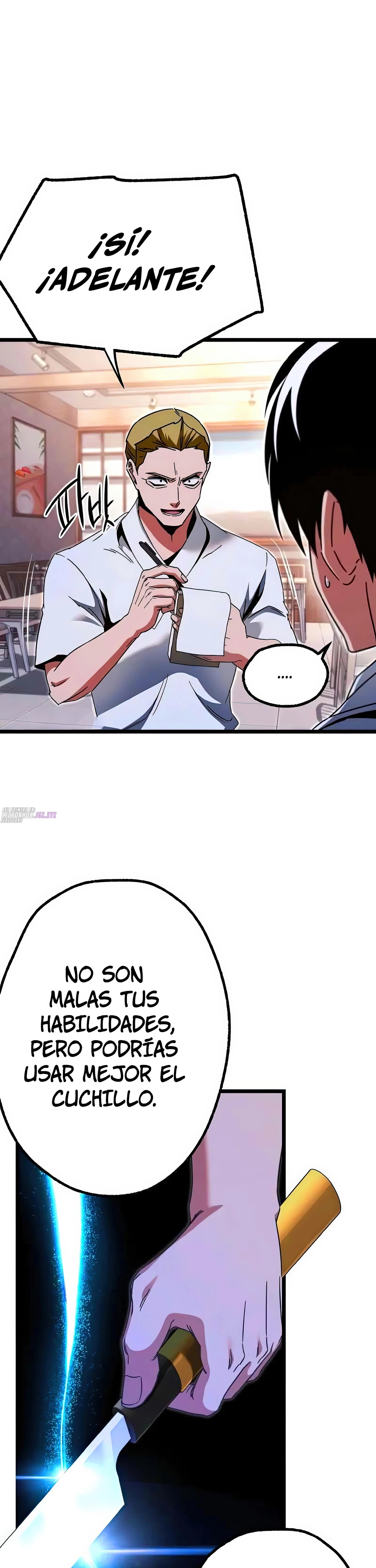 Read Me hice cargo de la Academia con un solo cuchillo de sashimi ES Manga Online